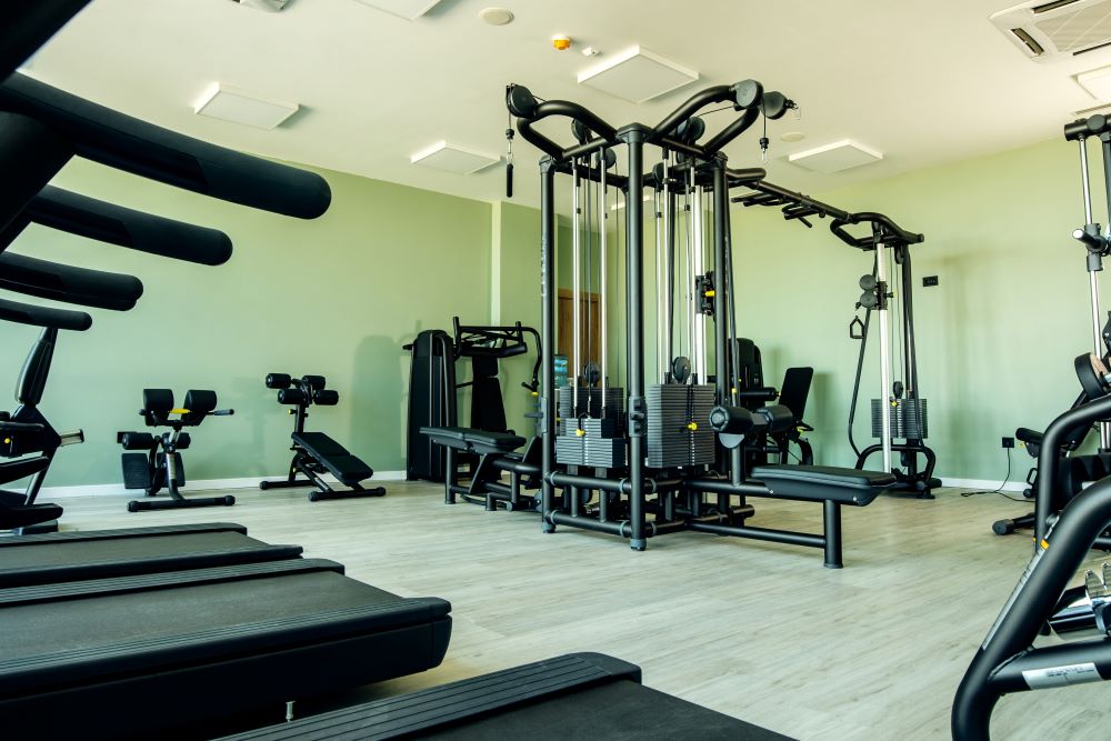 Salle de gym moderne